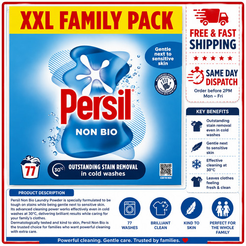 Persil non bio washing powder - persil,
