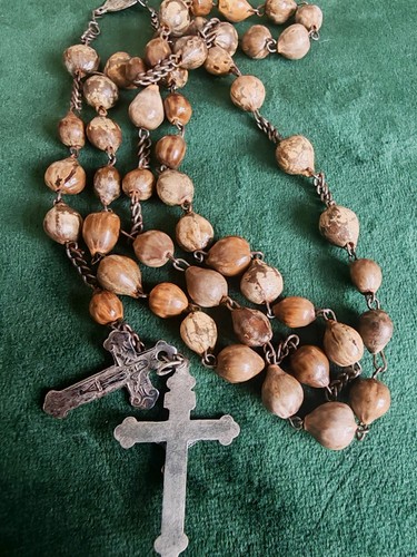 Antique italian rosary - rosary, beads