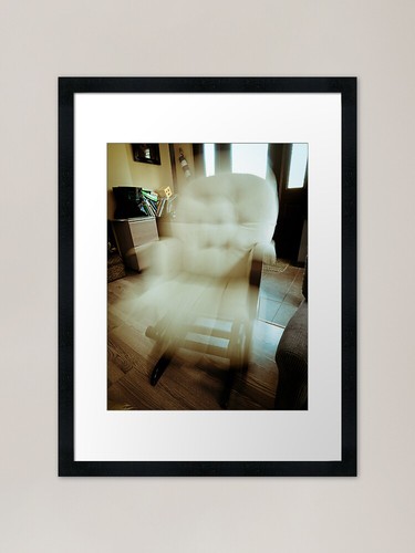 Ghost chair framed - chair, art