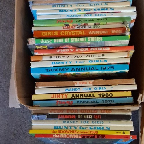 Bunty for girls annuals bundle - girls,