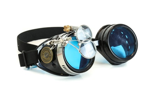 Steampunk goggles bullet shell - steampunk,