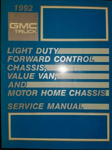 1992 gmc forward - 1992, van