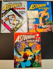 Astounding Stories Vintage Comics Strange Suspense Stories #92 #21 #37 Book Lot