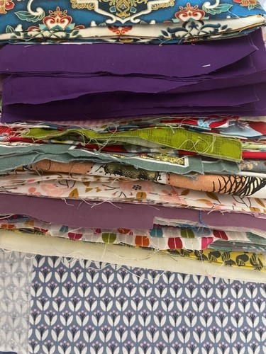 Small mixed cotton fabric - mixed,