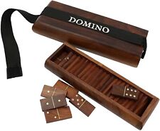 Wooden Handcrafted Domino Game