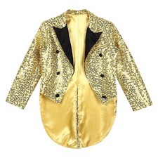 Boys Sequins Tailcoat Jacket