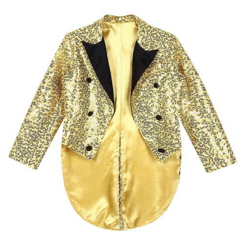 Boys sequins tailcoat jacket - sequins,