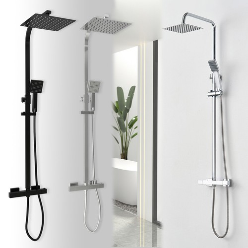 Bathroom thermostatic shower - thermostatic,