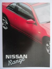 Nissan Brochure 1990:Micra,Sunny,Bluebird,Prairie,200SX,Maxima,300ZX,Van,Pick-Up