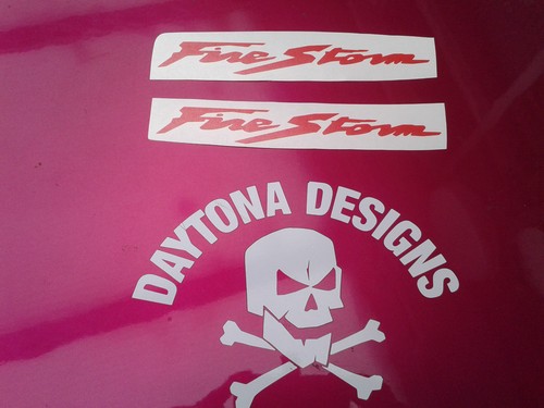 Vtr firestorm red seat nose - firestorm,