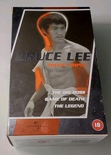 Bruce Lee Movie Triple VHS Box