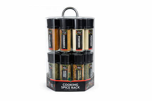 Cooking spice rack stand - rack,