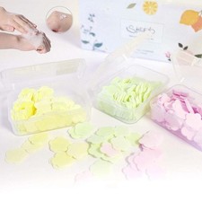 Papers Disposable Soap Flakes Mini Cleaning Soaps Soap Petals Scented Tablets