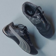 Rare Puma Future Cat S1 Y2K Vintage Trainers – Black Suede / Grey – UK 9.5