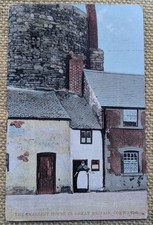 Conwy Smallest House in Great Britain, North Wales, Baur's Postcard 1907