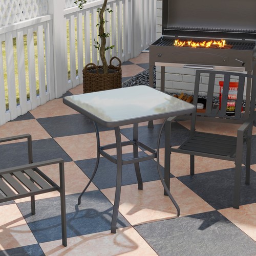 Bar table modern square glass - modern,