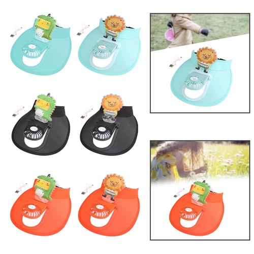 Cooling fan hat sun - hat,