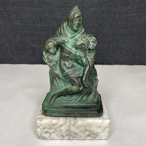 Vintage bronze pieta - bronze,