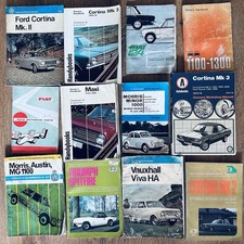 12 Classic Car Manual Bundle Workshop Guide Owners Handbook Job Lot X 12 Books