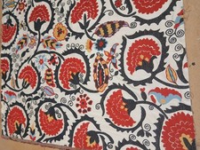 Suzani Embroidery Upholstery