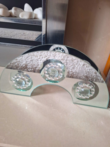 Arch mirrored tea - mirrored, holder