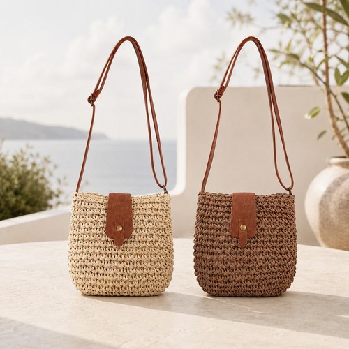 Straw bag summer women - bag,