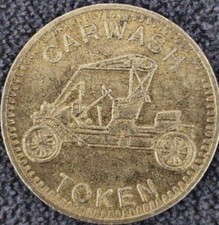Token -  No Cash Value Antique Car ?? UNITED KINGDOM Vintage 