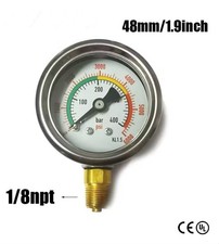 HPA Air Vertical Gauge 1/8npt