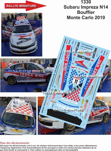 Decals ref 1330 subaru - decals,
