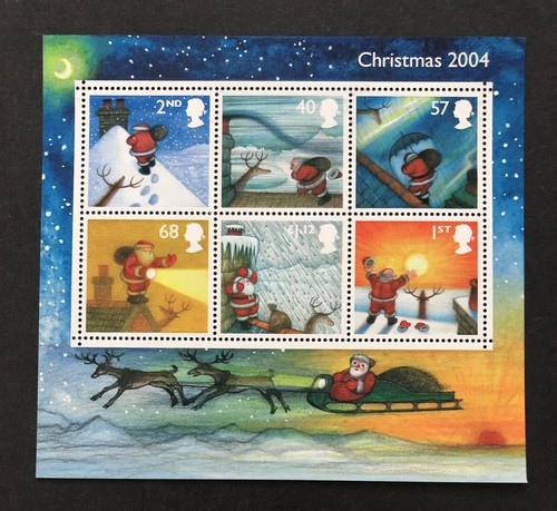 2004 mnh christmas - gb,