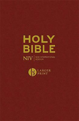 Niv larger print burgundy - larger,