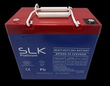 STERLING S425 2 x 12v 55AH SLK POWER PLATINUM GEL MOBILITY SCOOTER BATTERIES