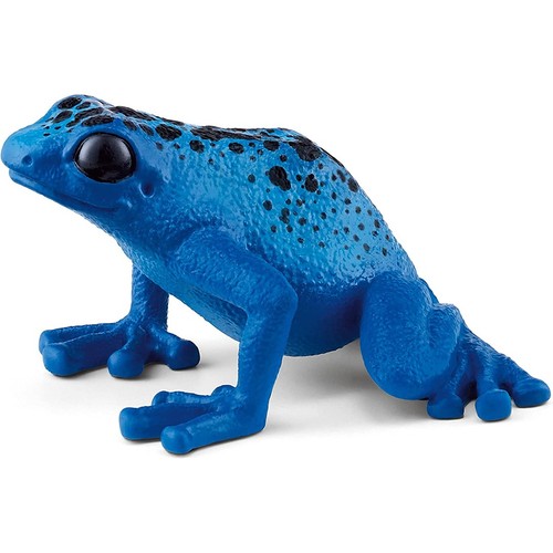 Schleich blue poison - blue, frog