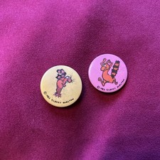2 Vintage 1" Gilbert Shelton