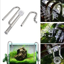 Lily Pipe Inflow Outflow Work with 12/16mm Filter Hoses for Aquarium Plant Tanks
