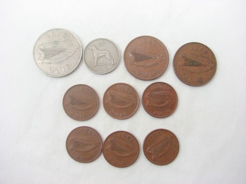 Irish coins pingine 1961 - 6,