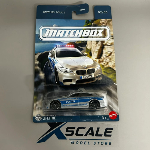 Matchbox bmw m5 police - bmw,