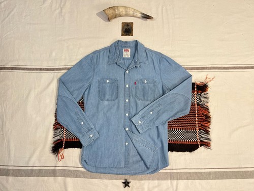 Levi navy shirt m slub - levi's,