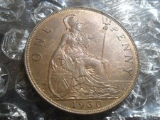 1930 George V penny.