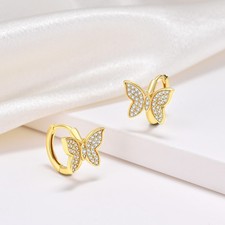 9CT GOLD Ladies Butterfly