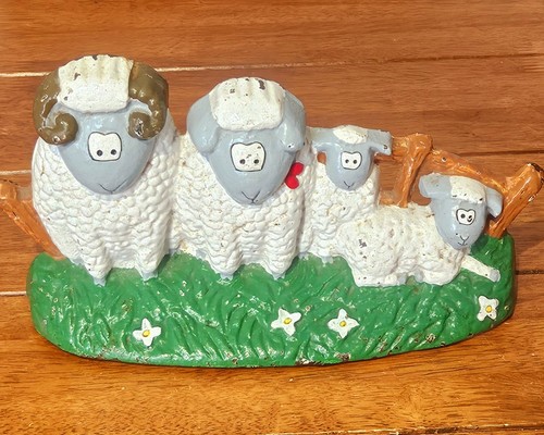 Large vintage cast - large, sheep