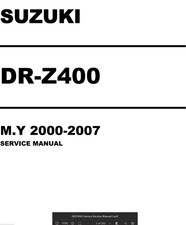 00'-07' Suzuki DRZ400 Service