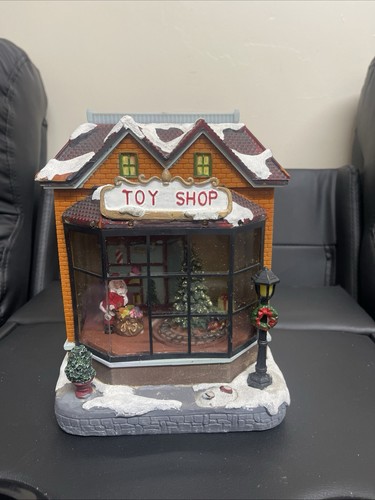 Christmas toy shop building - toy,