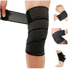 Elastic Compression Bandage Wrap Wrist Ankle Elbow Band Knee Brace Calf Support