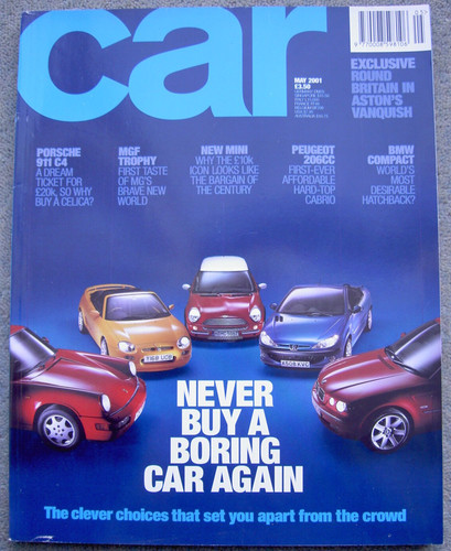 Car may 2001 - may, vanquish