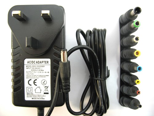 15v power adaptor supply - 15v,