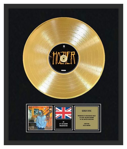 Hozier gold disc - hozier,