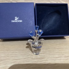 Swarovski Figurine 657110 Flower Flower Pot 5cm Original Box