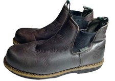 Men’s Georgia Giant Waterproof Pull On Romeo Boots In Brown Leather Size UK 11