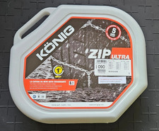 König Zip Ultra 090 snow chains to fit 195/870-14 to 225/35-18; never used.